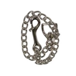 Stud Chains - 24" And 30" -Horse Gear Shop stud chain nickel 24in 196270 partrade 89073.1672252834