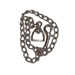 Stud Chains - 24" And 30" -Horse Gear Shop stud chain nickel 30in 196230 partrade 04971.1672253770