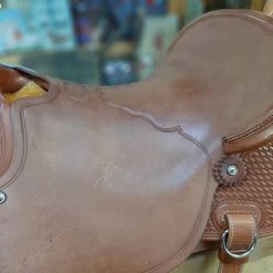 McCall McLite Wade Saddle 29 McCall McLite Wade Saddle -Horse Gear Shop tag mclite wade natural round basket seat mccall 98331.1580334938