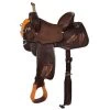 Reinsman Team Camarillo Feathers Barrel Saddle 4233 -Horse Gear Shop team camarillo feathers barrel saddle chocolate 4233 340CN 05 reinsman 90591.1687463485