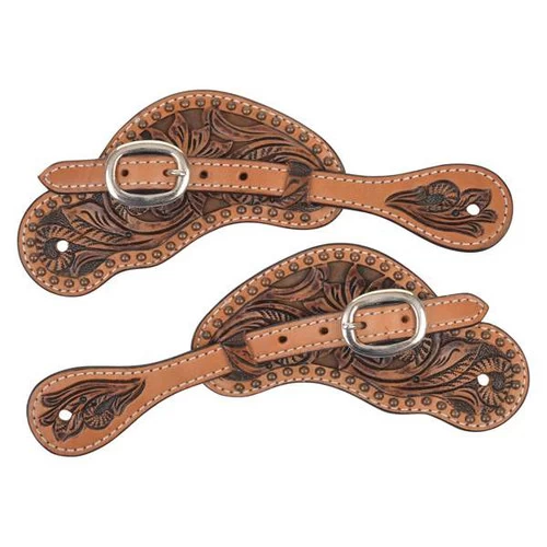 Circle Y Texas Flower Classic Spur Strap 4 Circle Y Texas Flower Classic Spur Strap - Image 2