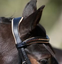 Halter Ego Thea Rolled Double Bridle -Horse Gear Shop thea rolled double bk.pt crm detail THEA halter ego 85210.1682644373