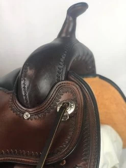 Circle Y Topeka Flex2 Trail Saddle 1651 12 Circle Y Topeka Flex2 Trail Saddle 1651 -Horse Gear Shop topeka saddle front swell circle y 80614.1573161261