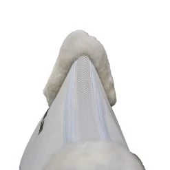 ThinLine Trifecta Half Pad With Sheepskin Rolls 19 ThinLine Trifecta Half Pad With Sheepskin Rolls -Horse Gear Shop trifecta with rolls half pad white top 7416 thinline 00833.1626814639
