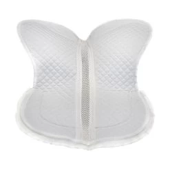 ThinLine Trifecta Half Pad With Sheepskin Rolls 20 ThinLine Trifecta Half Pad With Sheepskin Rolls -Horse Gear Shop trifecta with rolls half pad white underside 7416 thinline 88772.1626814645