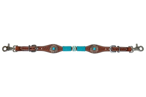 Circle Y Turquoise Round Up Wither Strap 5 Circle Y Turquoise Round Up Wither Strap - Image 3