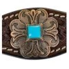 Circle Y Turquoise Round Up Breast Collar