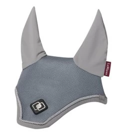 LeMieux Ultra Mesh Fly Hood -Horse Gear Shop ultra mesh fly bonnet grey front 4836 lemieux 33287.1646167516