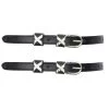 Camelot X Spur Straps 1 Camelot X Spur Straps -Horse Gear Shop x spur strap black front 470043 camelot 55510.1669688119